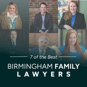 Photos of seven of the best Birmingham, AL family law attorneys.