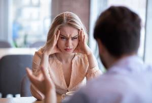 Wife frustrated during divorce talks